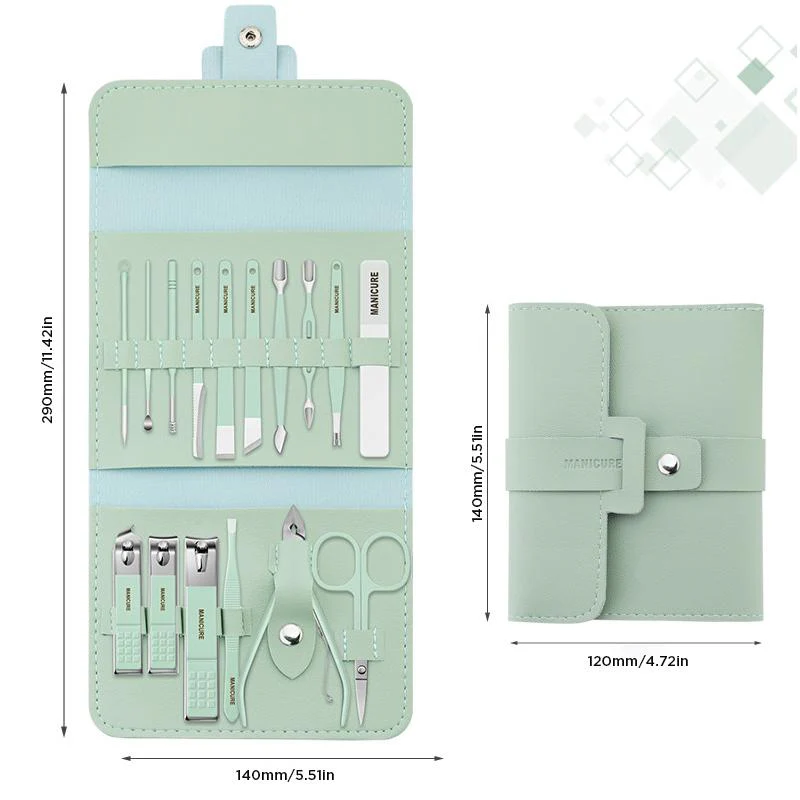 Nail Clippers Portable Set (12/16pcs) - Image 17