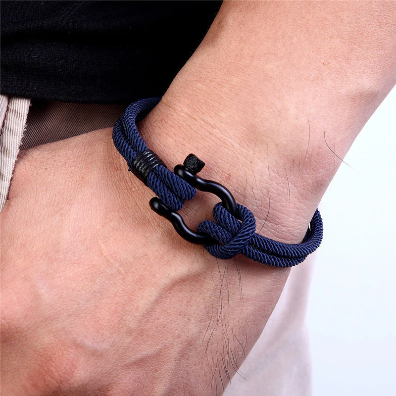 Nautical Braided Rope Bracelet (Gift Card Included) - Image 3
