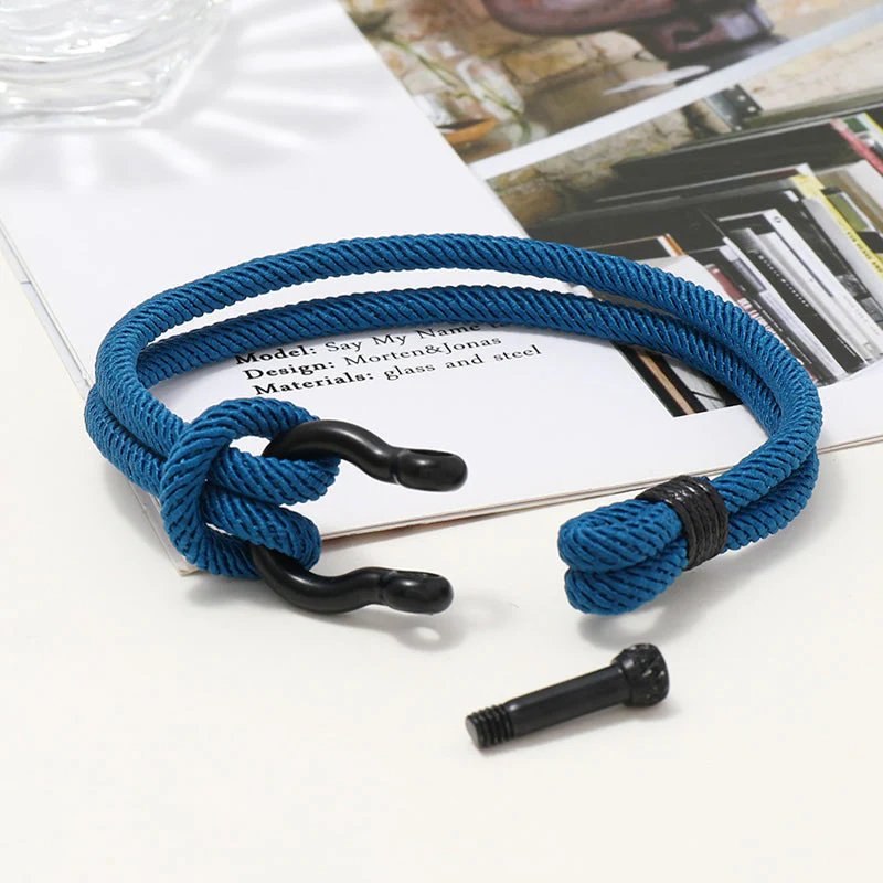 Nautical Braided Rope Bracelet (Gift Card Included) - Image 6