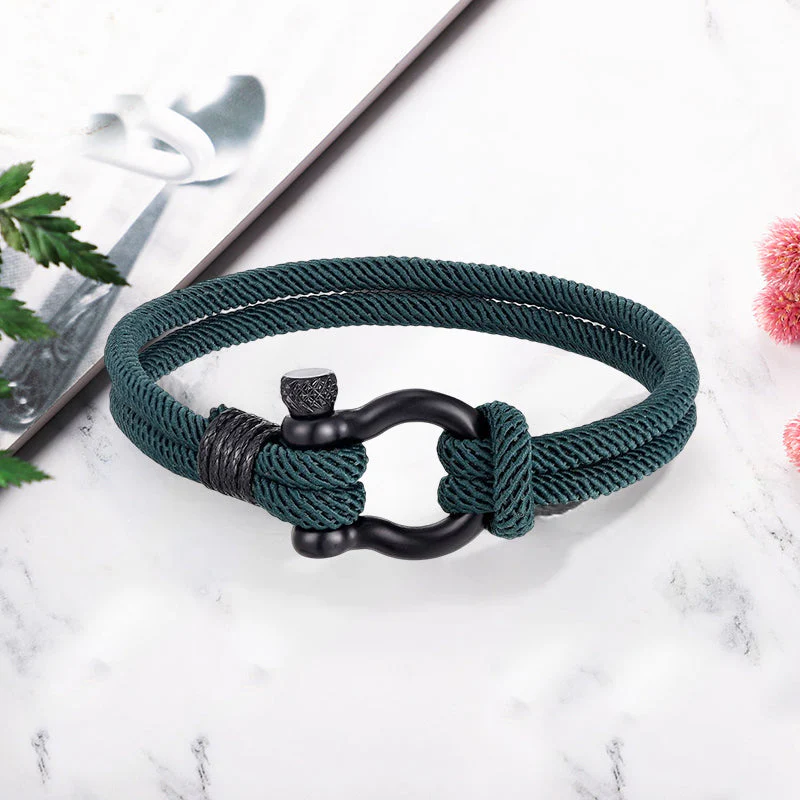 Nautical Braided Rope Bracelet (Gift Card Included) - Image 7