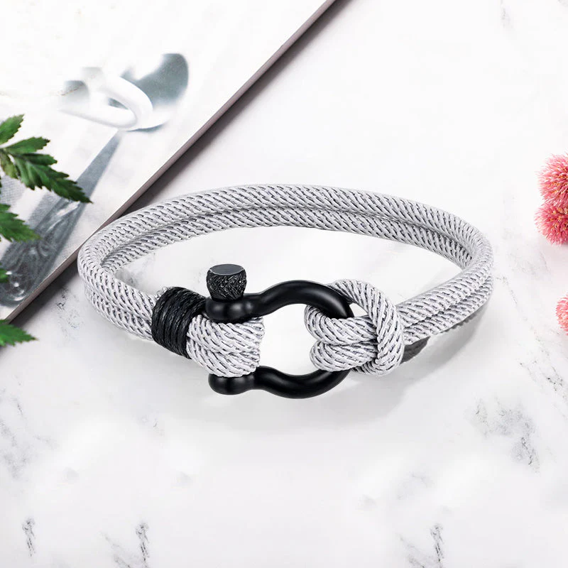 Nautical Braided Rope Bracelet (Gift Card Included) - Image 8