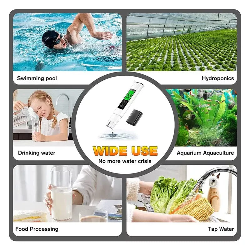New 4 in 1 Tds Meter Digital Water Tester - Image 7