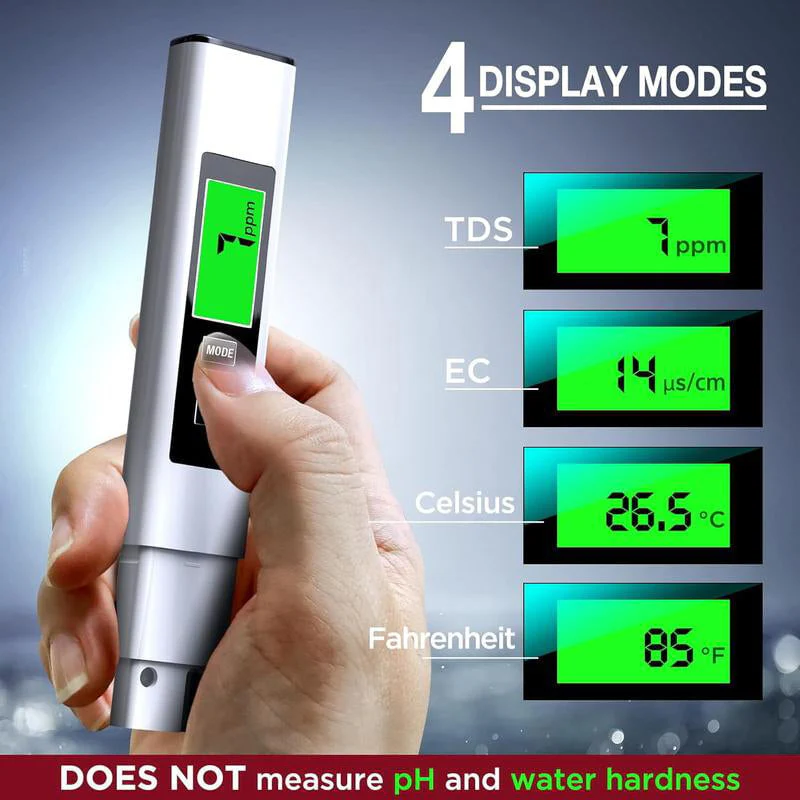 New 4 in 1 Tds Meter Digital Water Tester - Image 9