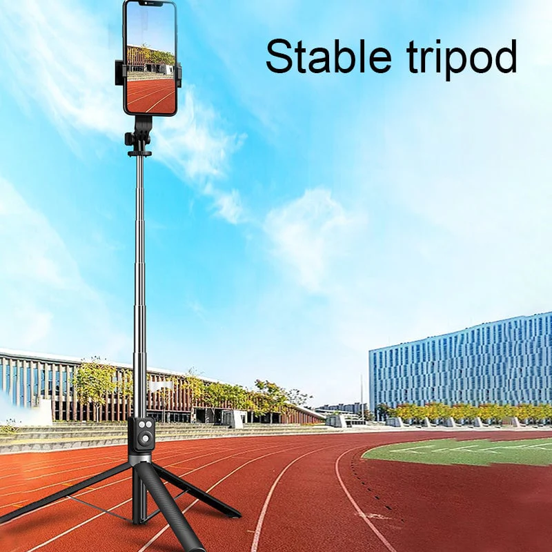 New 6 in 1 Selfie Stick With Fill Light - Image 2