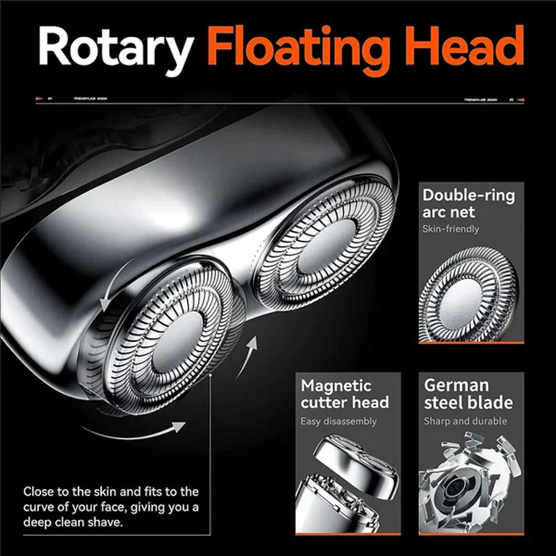 New arrival mini double head electric shave - Image 6