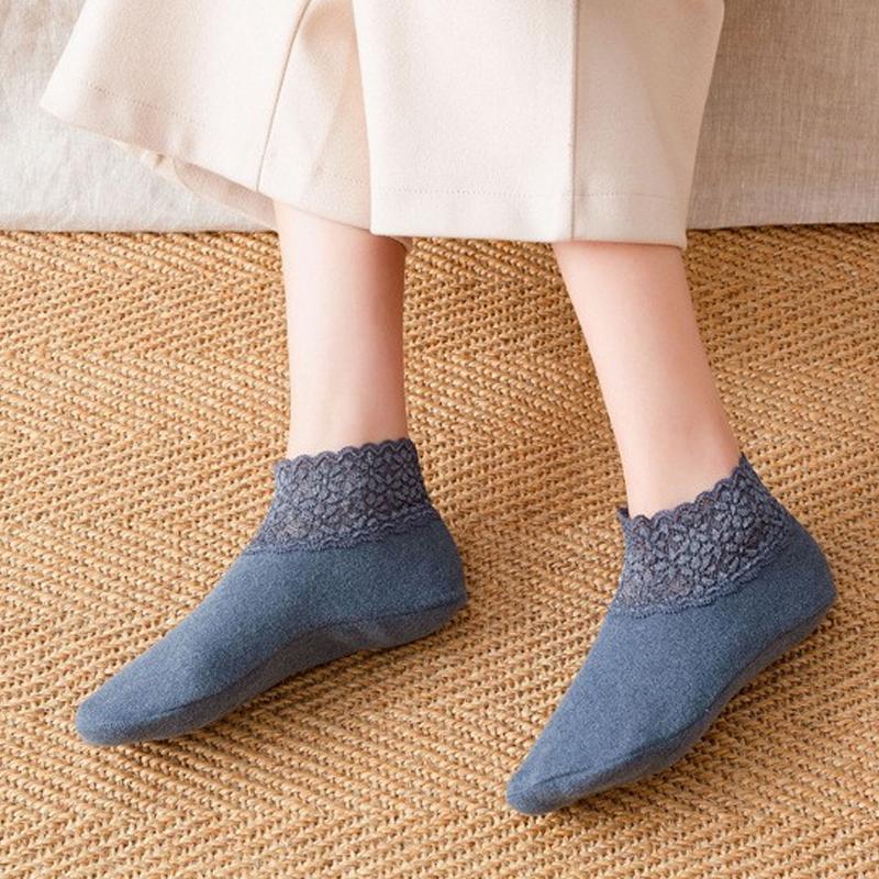 New Fashion Lace Warmer Socks - Image 5