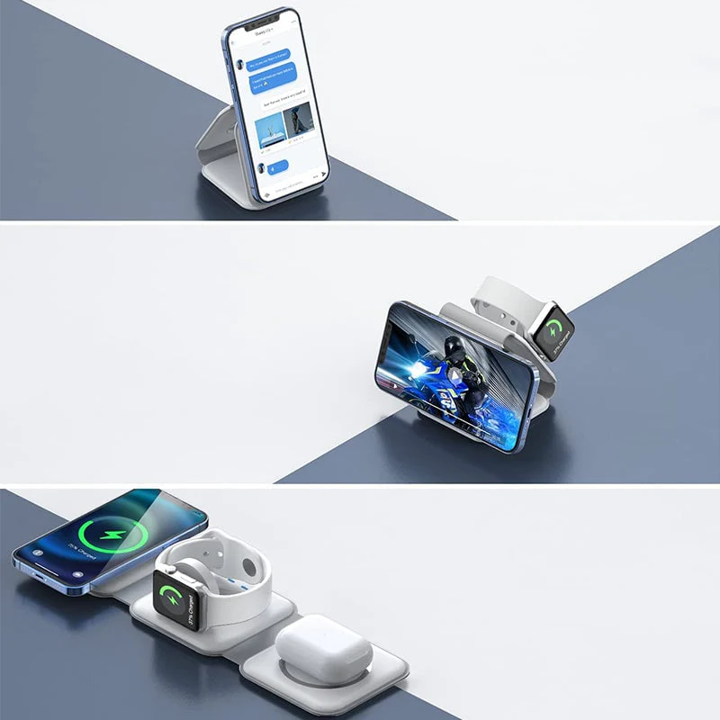 New Foldable 3-in-1 Wireless Charger - Image 6