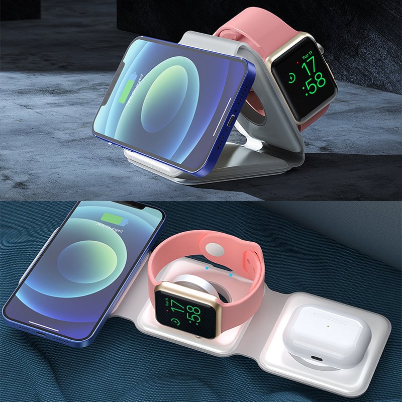 New Foldable 3-in-1 Wireless Charger - Image 7