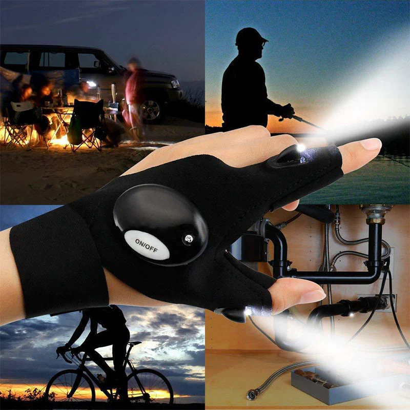 Convenient LED Gloves With Waterproof Lights - Image 12