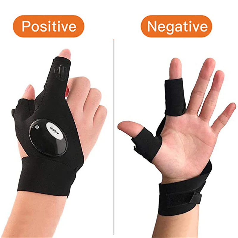 Convenient LED Gloves With Waterproof Lights - Image 8