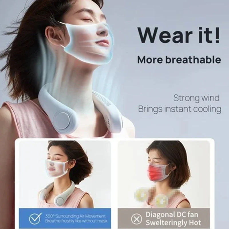 New Portable Neck Fan - Image 3