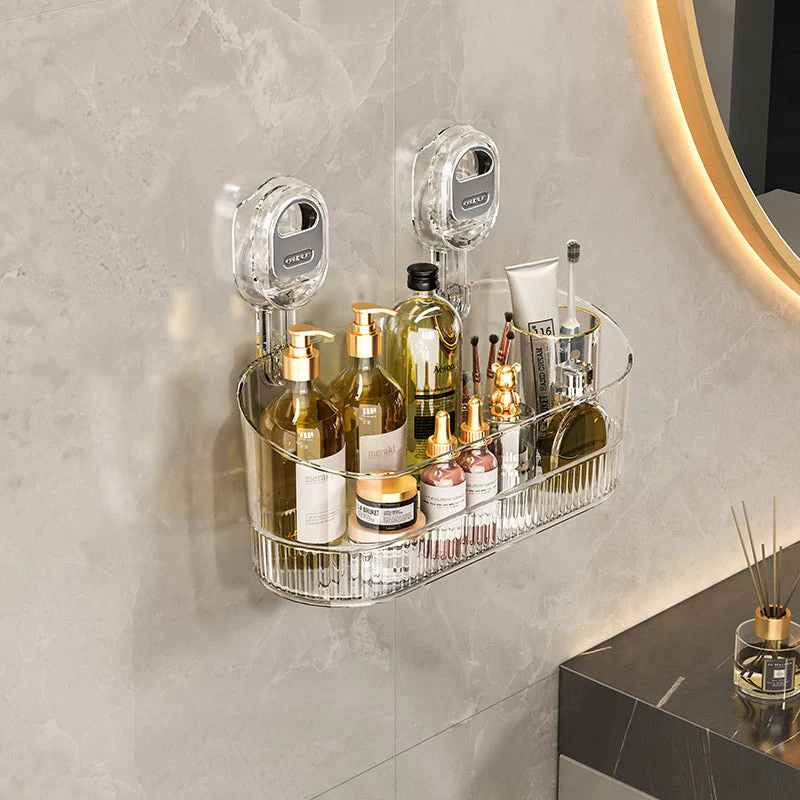 No-Drill Bathroom Suction Storage Box - Image 13