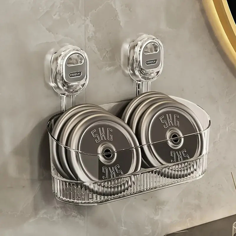 No-Drill Bathroom Suction Storage Box - Image 4