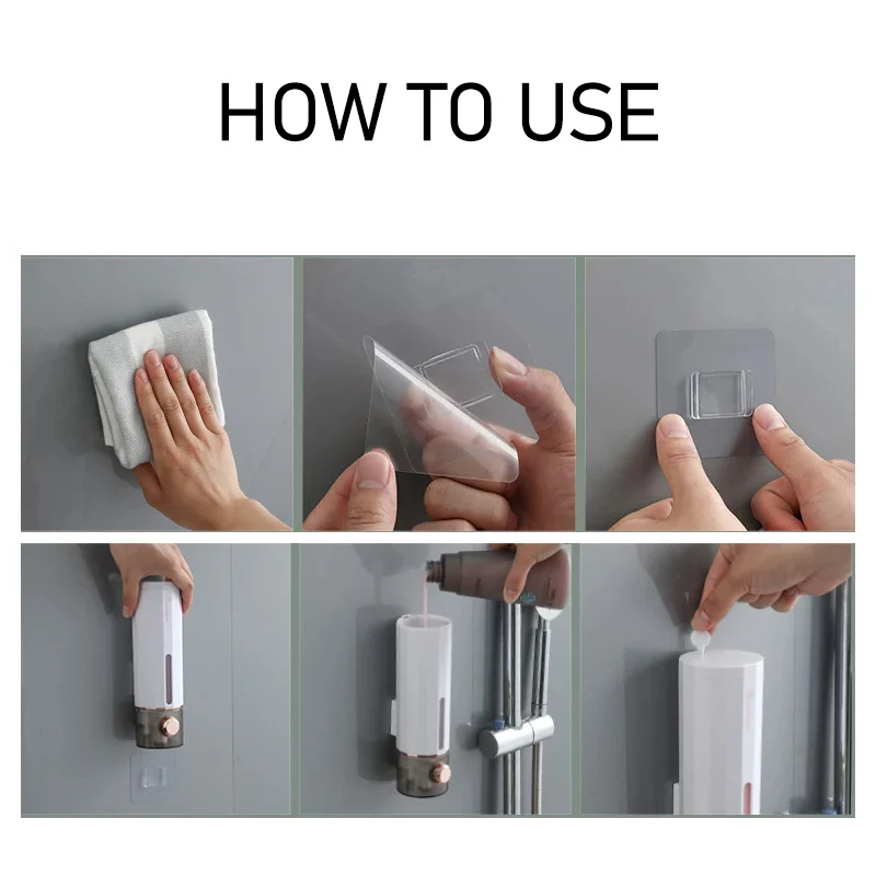 Non-Marking Wall-Mounted Pressed Liquid Dispenser - Image 9