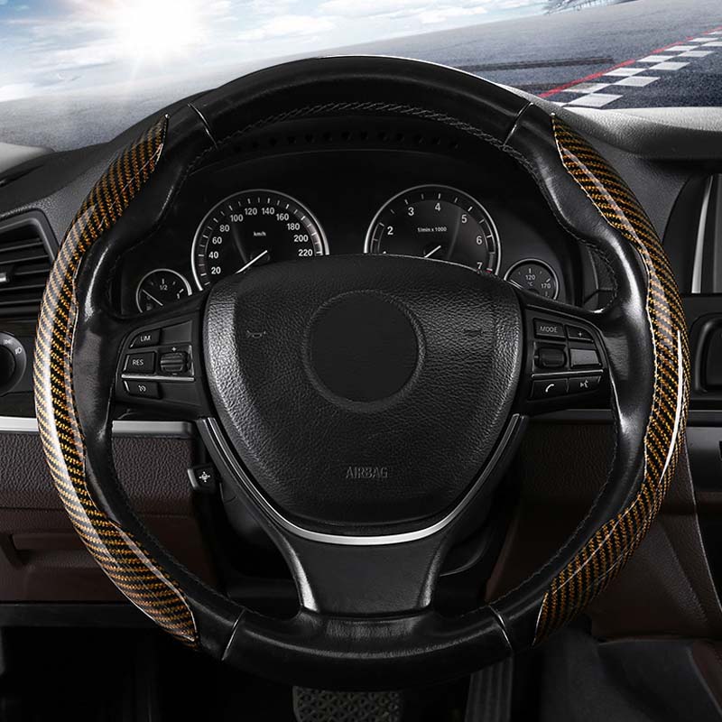 Non-Slip Car Steering Wheel Cover - Image 15