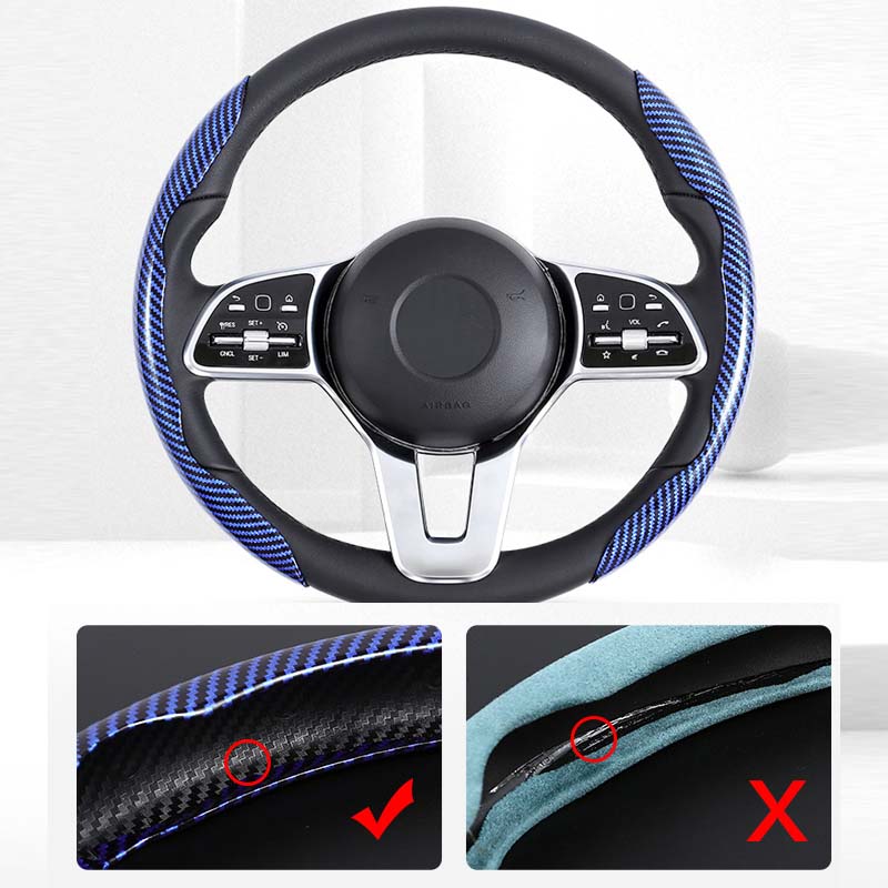 Non-Slip Car Steering Wheel Cover - Image 18