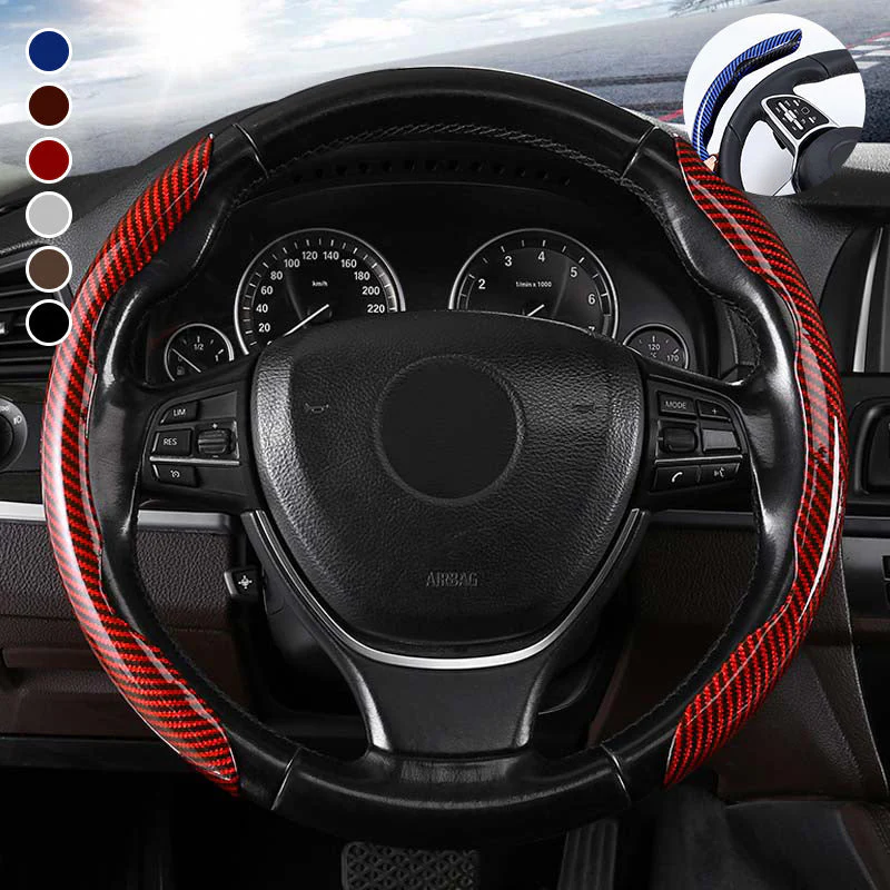 Non-Slip Car Steering Wheel Cover - Image 4