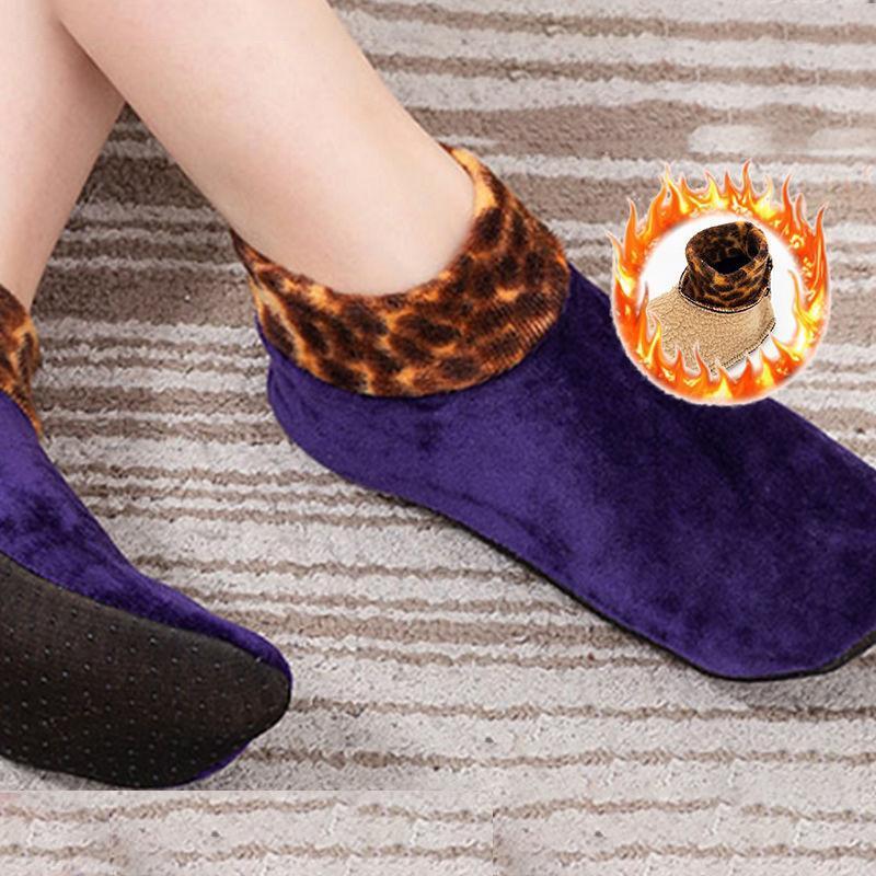 Non-Slip Thermal Fleece Floor Socks - Image 2