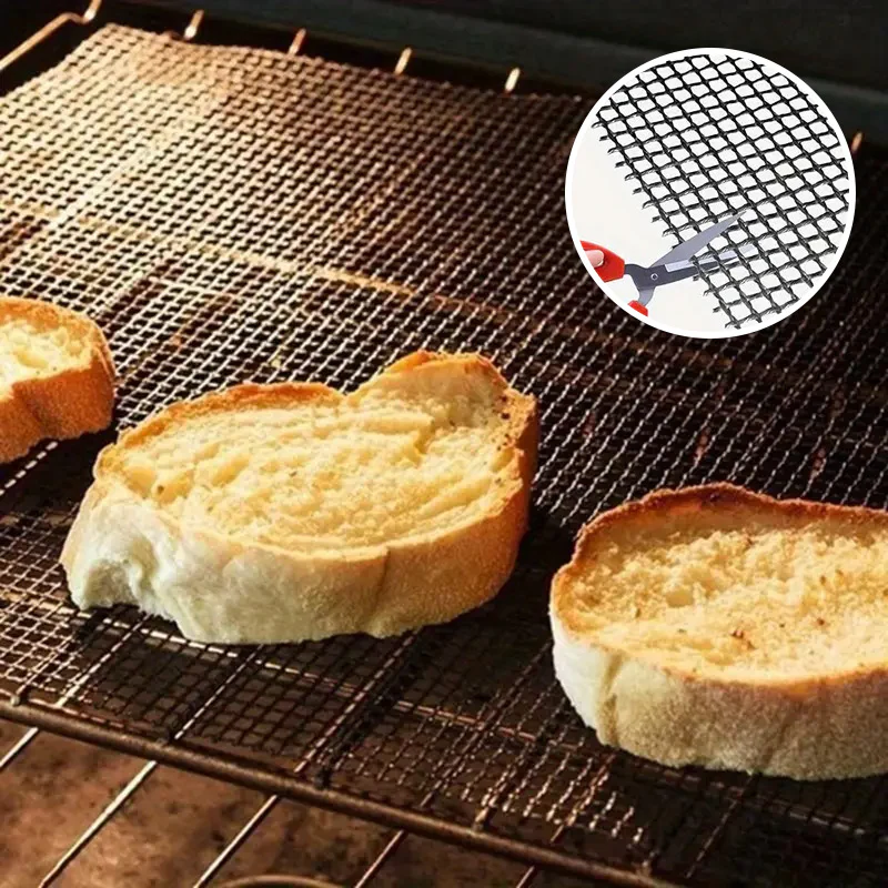 Non-Stick BBQ Grill Mesh Mat - Image 11