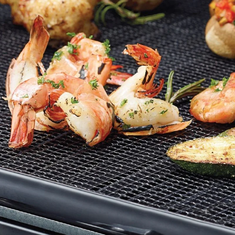 Non-Stick BBQ Grill Mesh Mat - Image 12