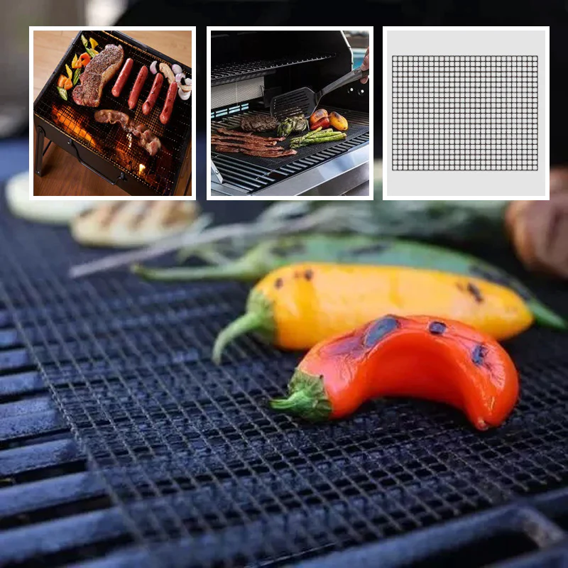 Non-Stick BBQ Grill Mesh Mat - Image 2