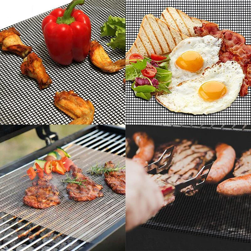 Non-Stick BBQ Grill Mesh Mat - Image 5
