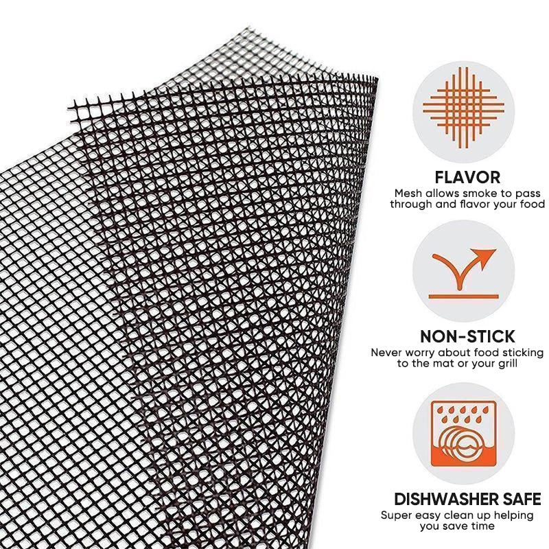 Non-Stick BBQ Grill Mesh Mat - Image 6