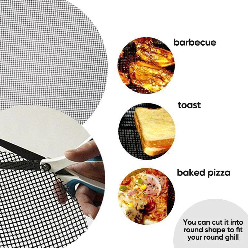Non-Stick BBQ Grill Mesh Mat - Image 7