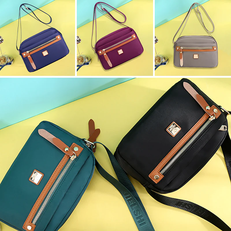 Nylon Crossbody Bag - Image 3