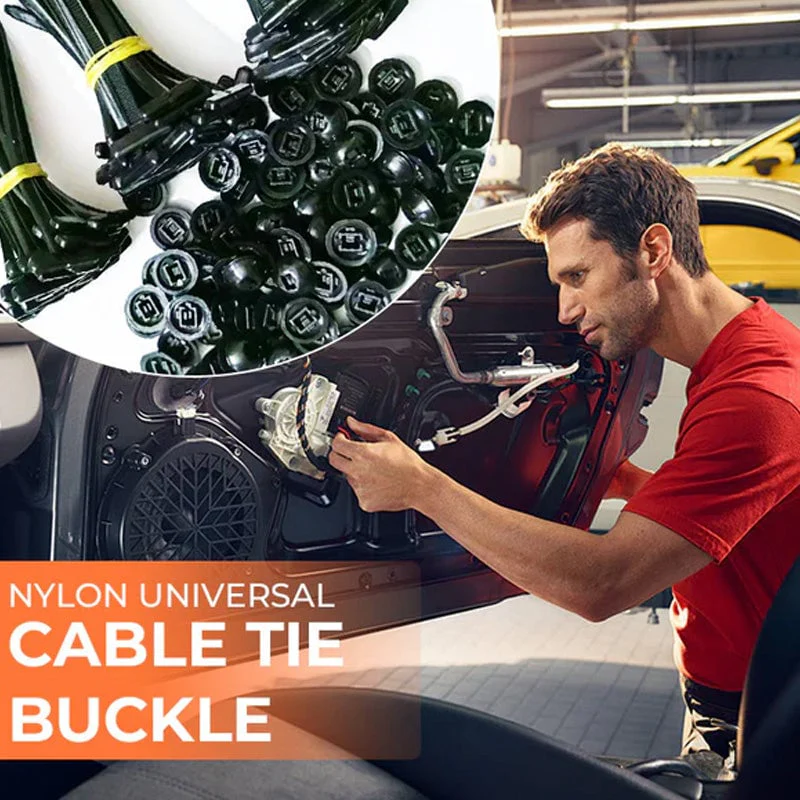 Practical Nylon Universal Cable Tie Buckle - Image 3