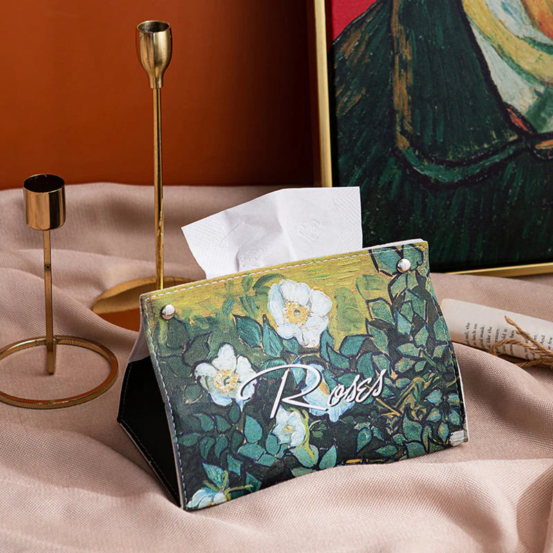 Oil Painting Pastoral Style Paper Box - Image 10