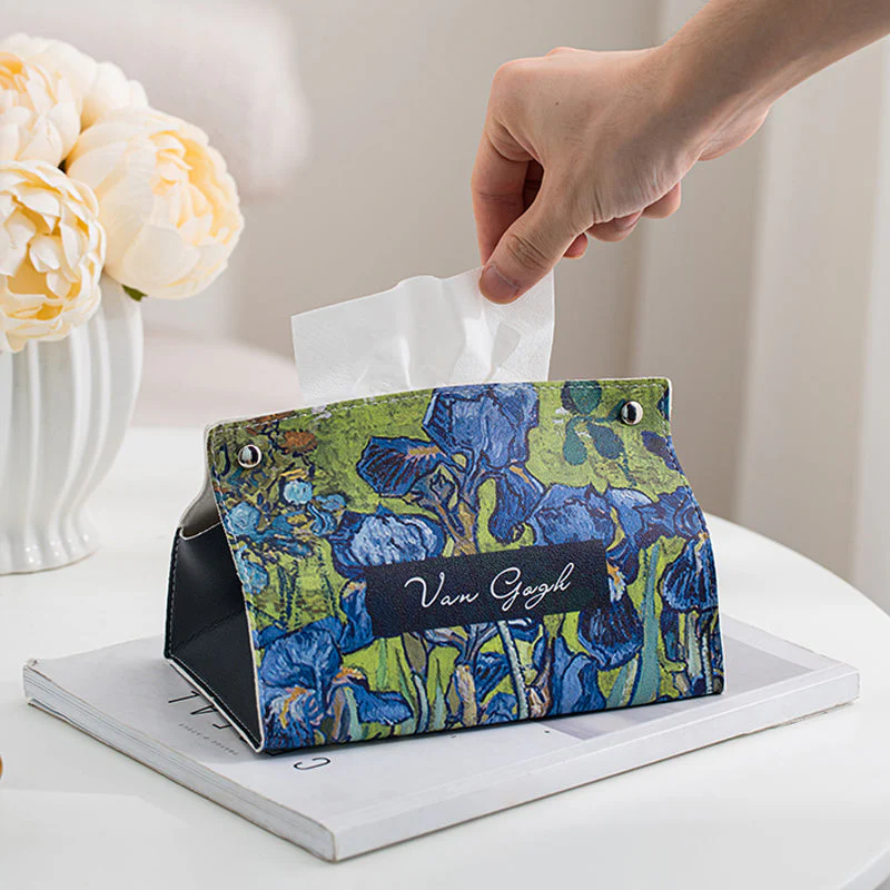 Oil Painting Pastoral Style Paper Box - Image 11