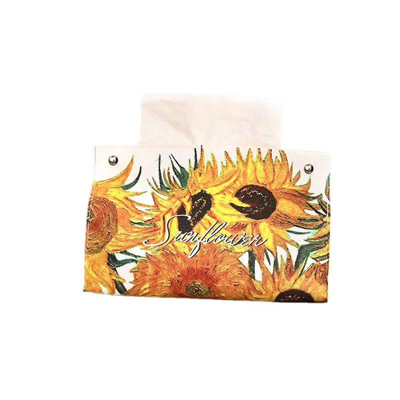 Oil Painting Pastoral Style Paper Box - Image 6