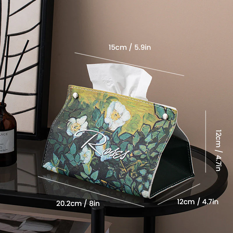Oil Painting Pastoral Style Paper Box - Image 7