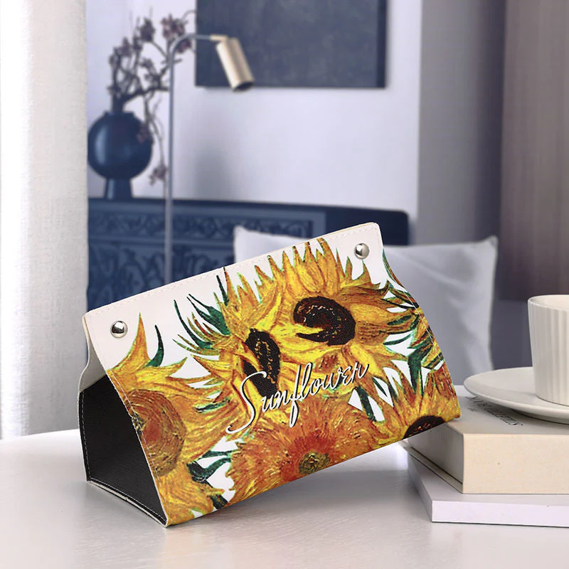 Oil Painting Pastoral Style Paper Box - Image 9