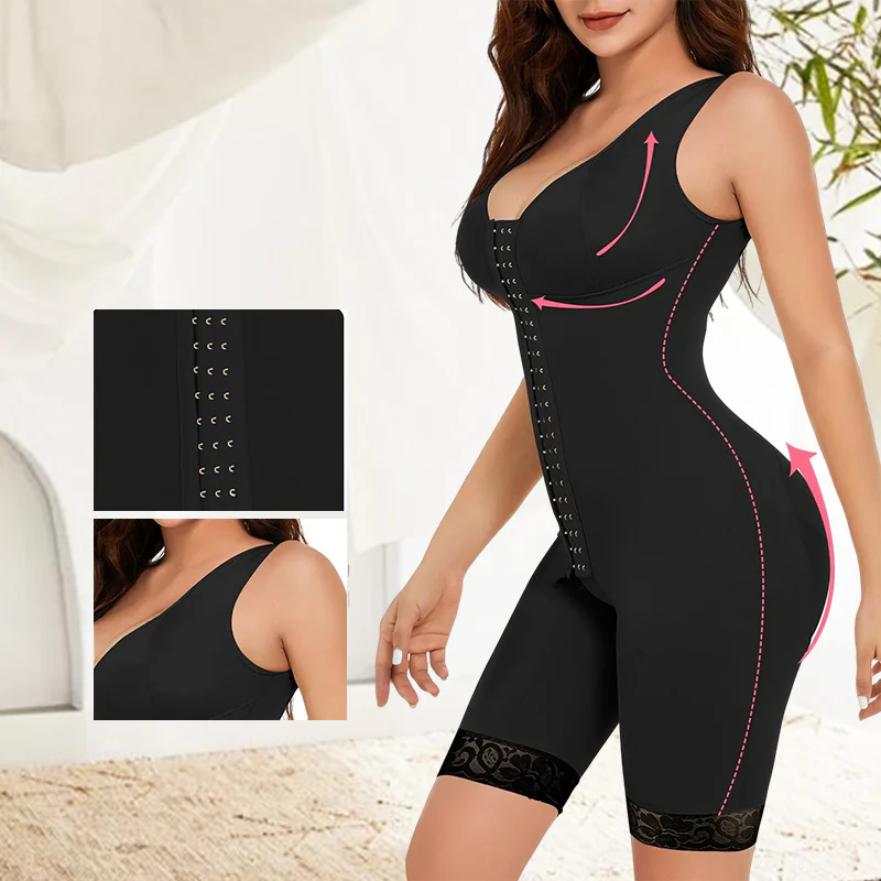 Open File One-Piece Shapewear - Image 6