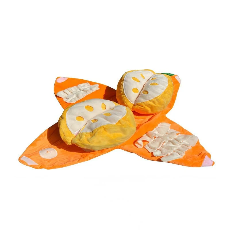 Orange Hide-and-Seek Plush Dog Toy - Image 16
