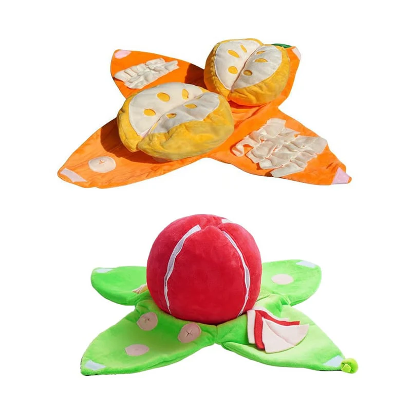 Orange Hide-and-Seek Plush Dog Toy - Image 18