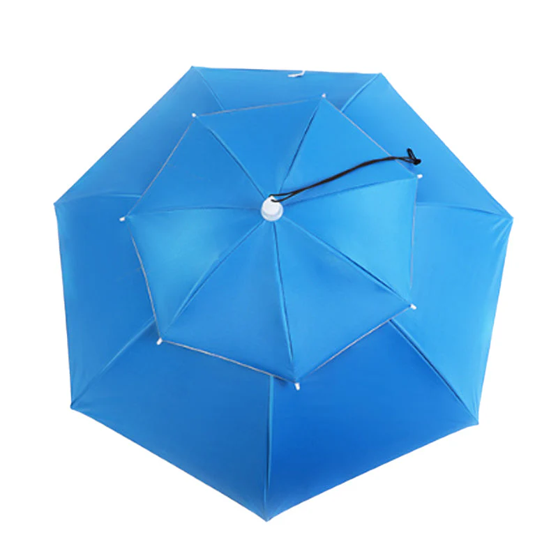 Outdoor Double Layer Umbrella Hat - Image 13