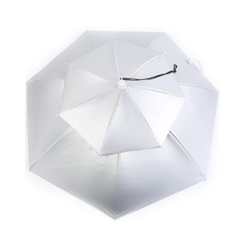 Outdoor Double Layer Umbrella Hat - Image 17