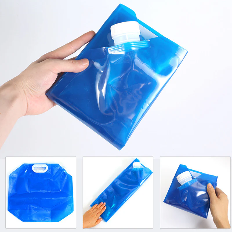 Outdoor Folding Water Bag With Faucet - Image 5