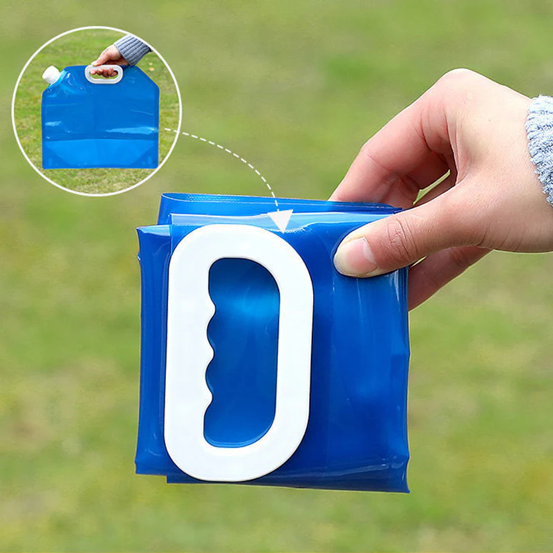 Outdoor Folding Water Bag With Faucet - Image 7