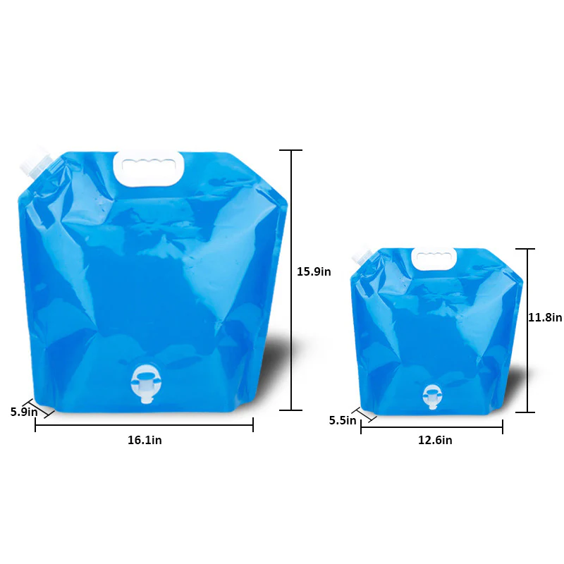 Outdoor Folding Water Bag With Faucet - Image 9