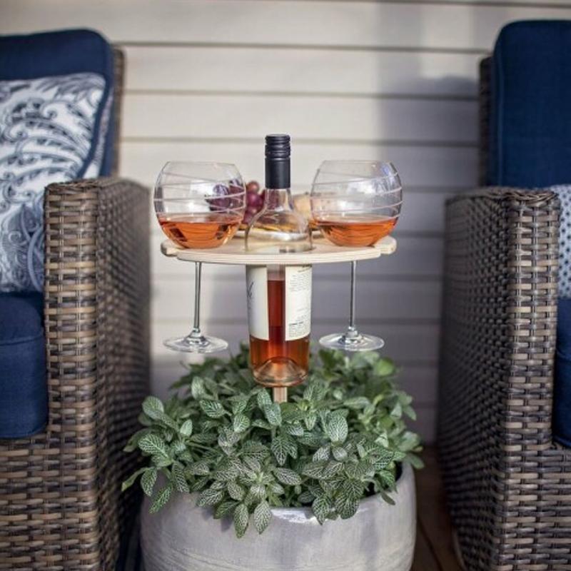 Outdoor Portable Diy Wine Table - Image 3