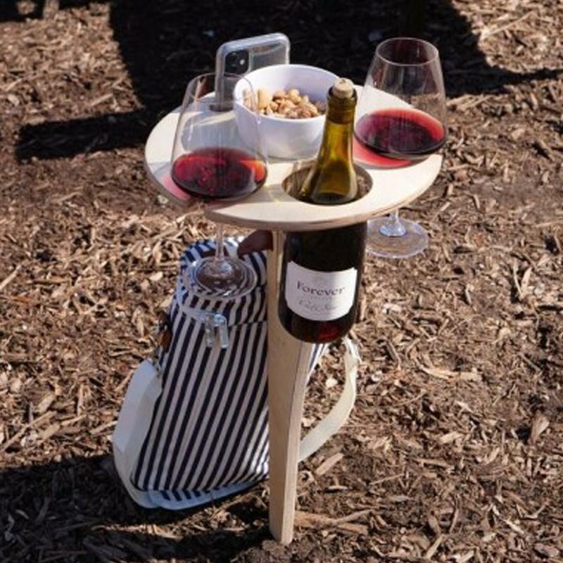Outdoor Portable Diy Wine Table - Image 5