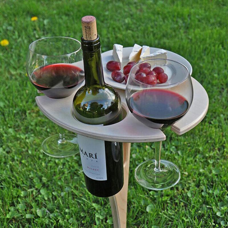 Outdoor Portable Diy Wine Table - Image 6