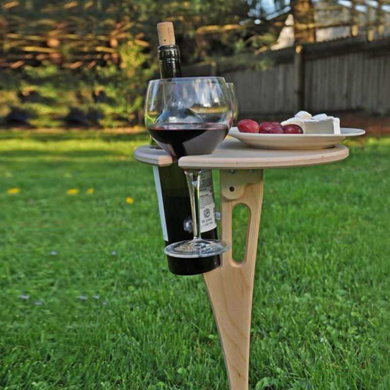 Outdoor Portable Diy Wine Table - Image 7