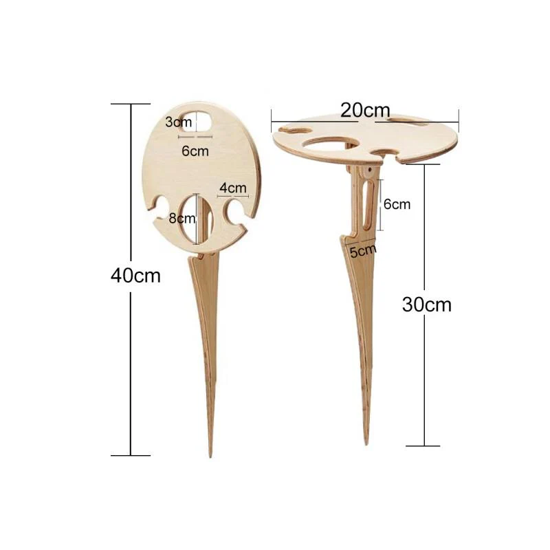 Outdoor Portable Diy Wine Table - Image 8
