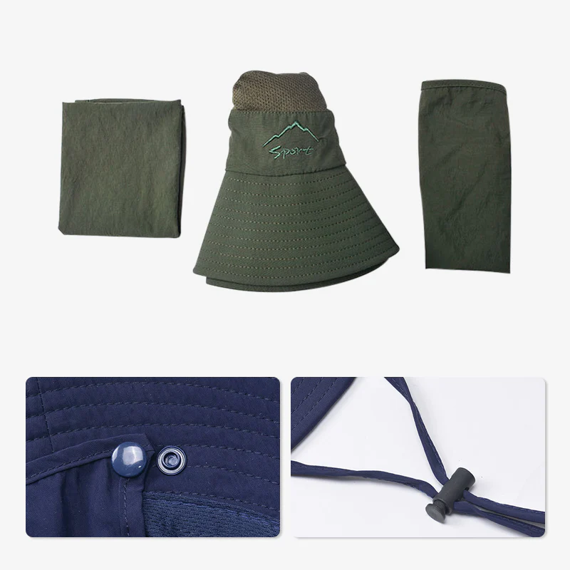 Outdoor Quick-Drying Sun Hat - Image 12