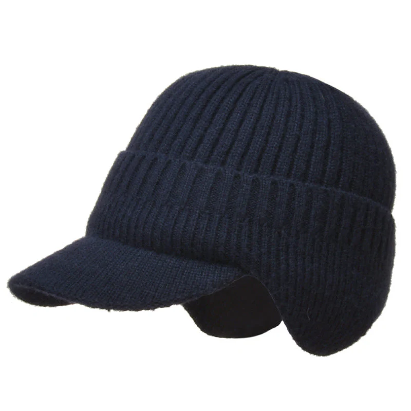 Outdoor Riding Elastic Warm Ear Protection Knitted Hat - Image 11